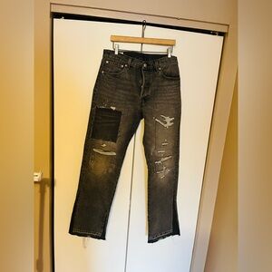 Levi’s deconstructed 501 54 mens 90s club kid style NEW .